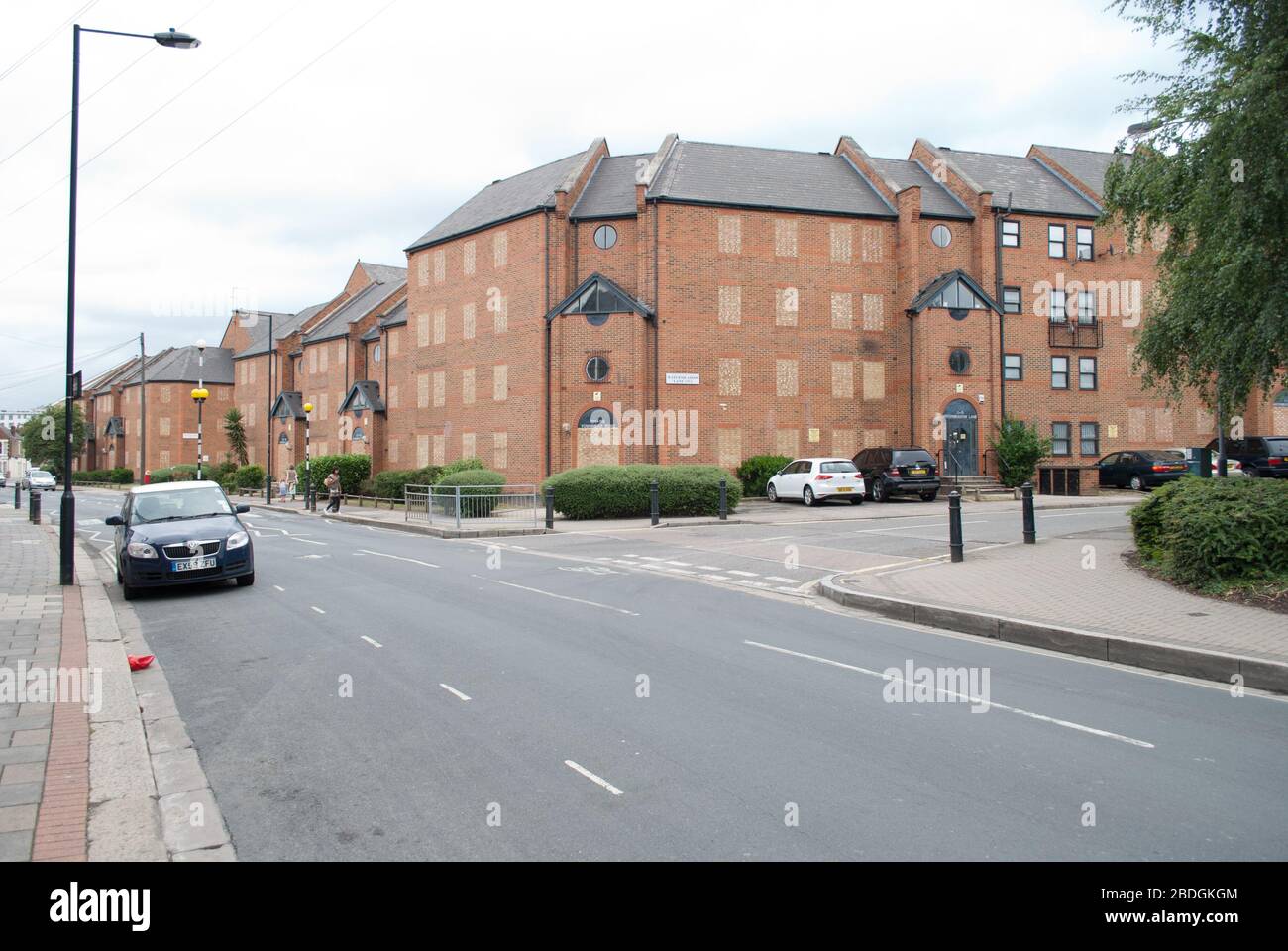 Abandoned Derelict 80s Architecture Houses Watermeadow Court Potters