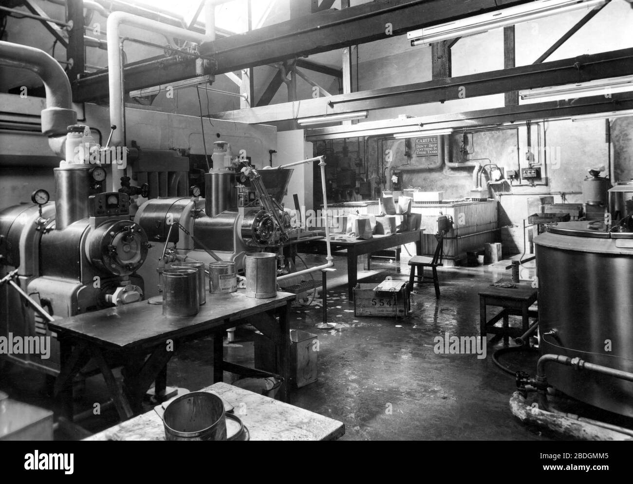Droitwich Spa, Yorke Jones Ice Cream Factory c1955 Stock Photo Alamy