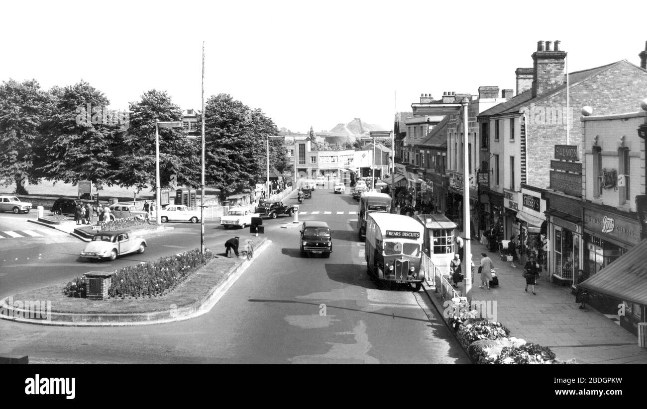 Cannock, the Square 1960 Stock Photo Alamy