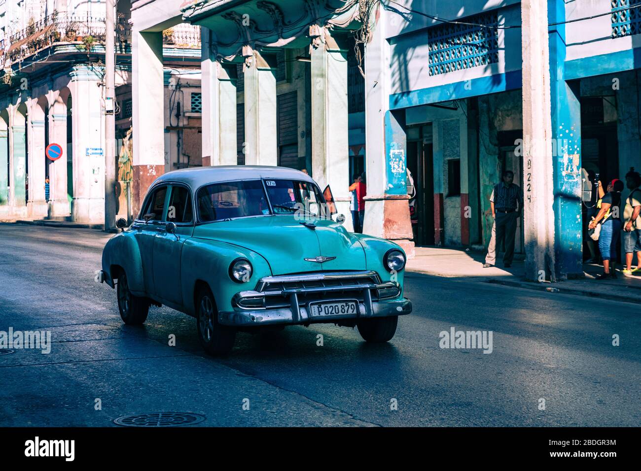 HAVANA, CUBA DECEMBER 10, 2019 Havana Cuba Classic Cars. Typcal