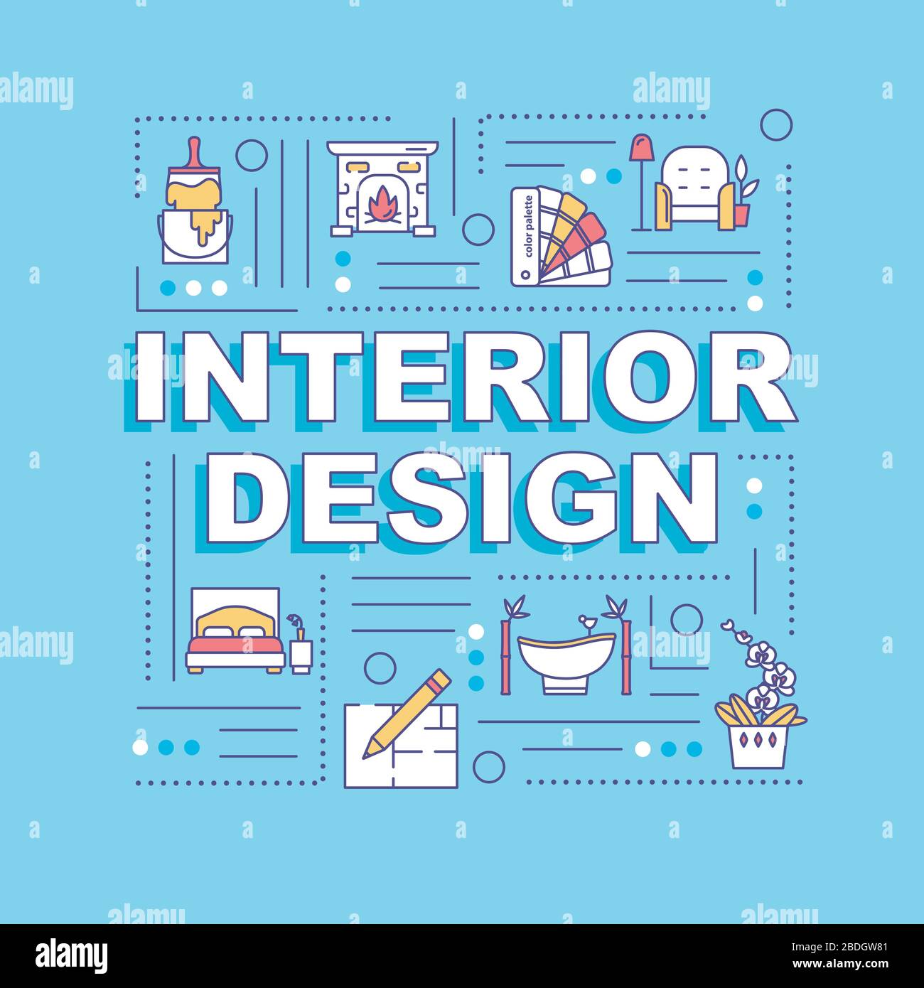 Interior Design Word Concepts Banner Professional Designer Agency Plan Project Infographics With Linear Icons On Blue Background Isolated Stock Vector Image Art Alamy https www alamy com interior design word concepts banner professional designer agency plan project infographics with linear icons on blue background isolated image352568945 html
