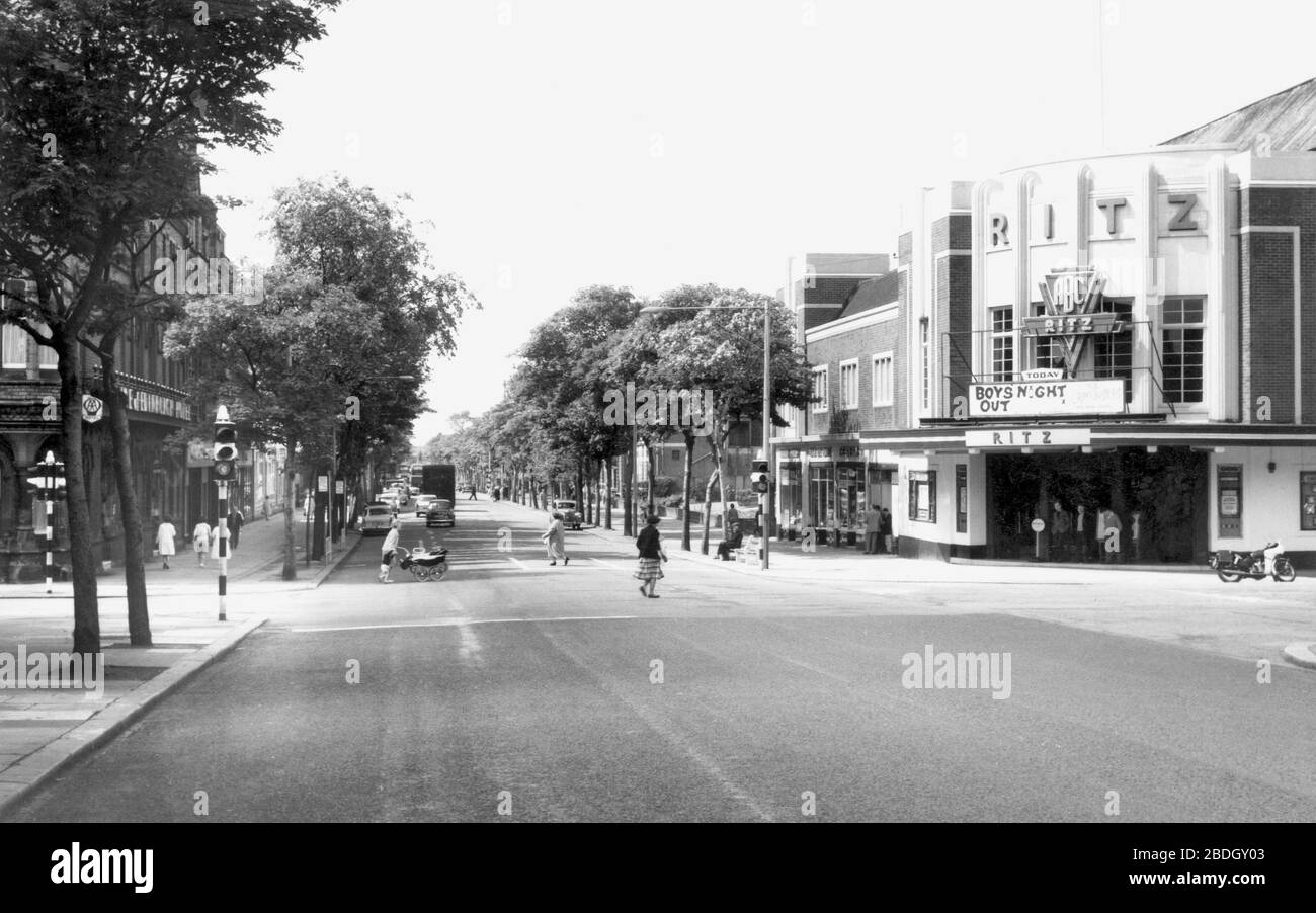 BarrowinFurness, Abbey Road 1962 Stock Photo Alamy