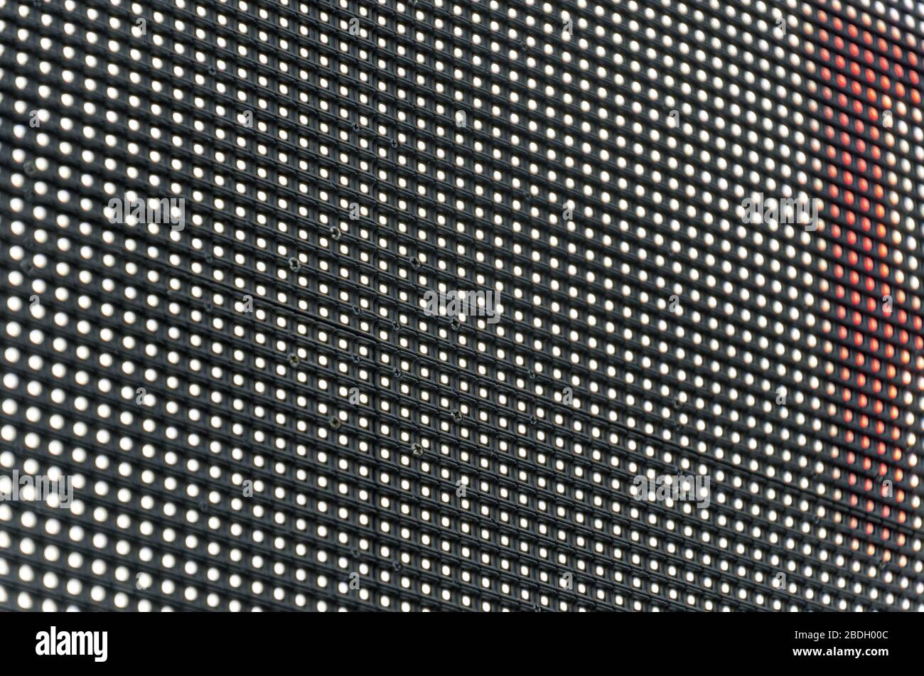 Street LED information screen LED panel. Lots of leds black background Stock Photo - Alamy