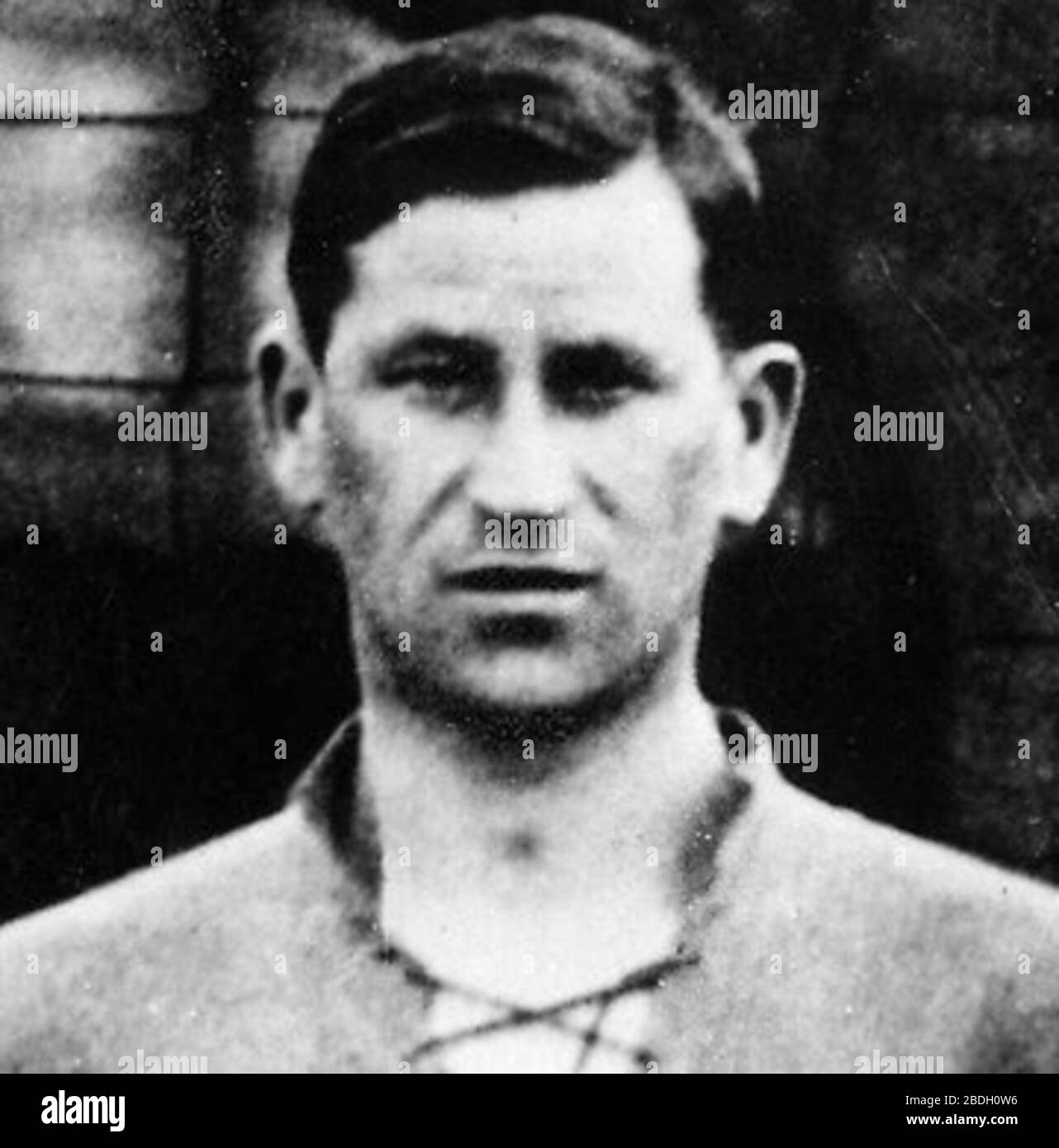 'English: Swedish footballer Gustaf Carlson; 1920s date QS:P,+1920-00-00T00:00:00Z/8; sok.se; Unknown author; ' Stock Photo