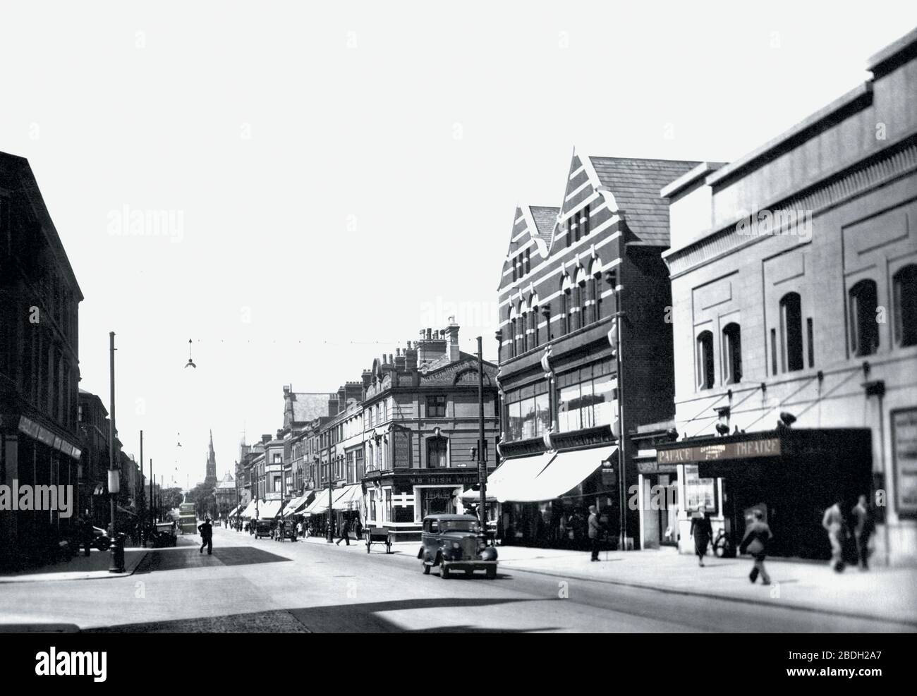 Barrow in Furness Duke Street 1934 Stock Photo Alamy