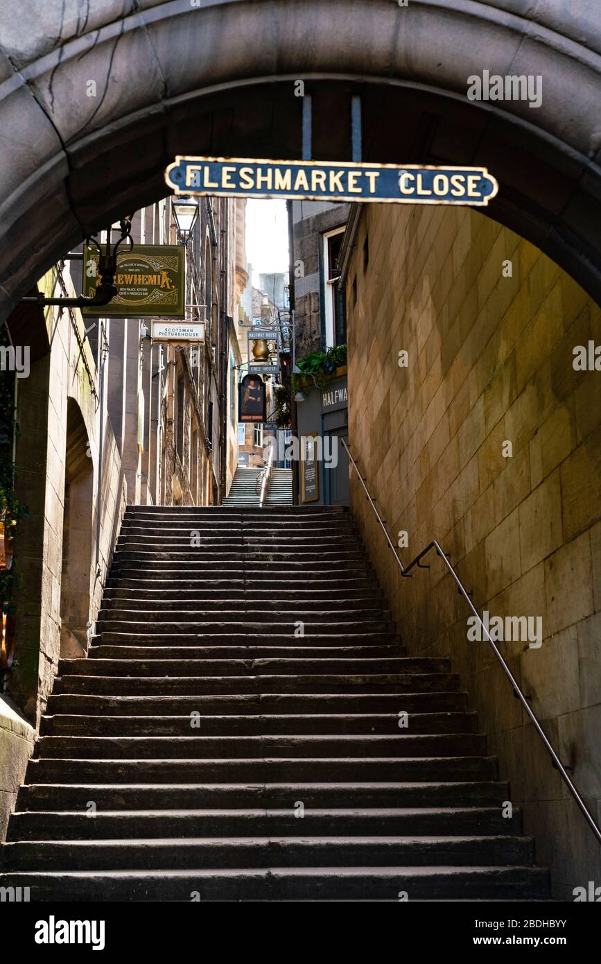 Fleshmarket edinburgh hi-res stock photography and images - Alamy