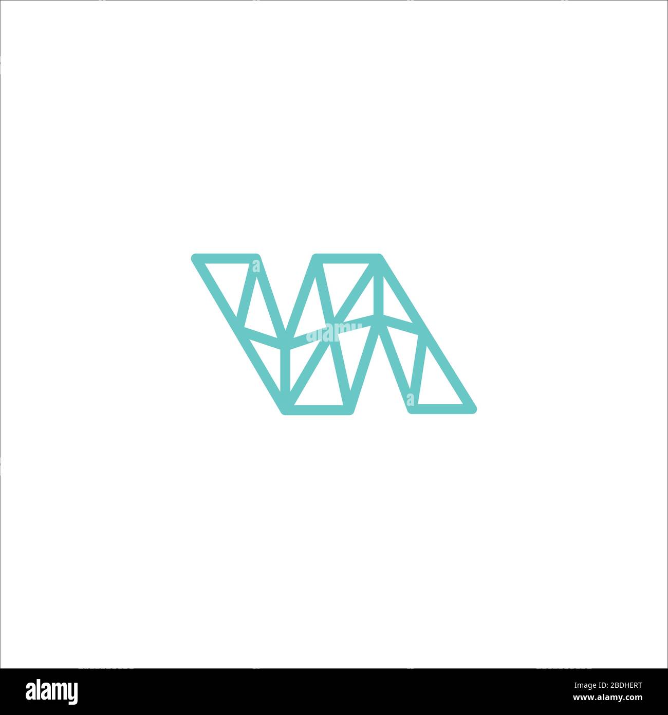 Initial letter va logo or av logo vector design templates Stock Vector