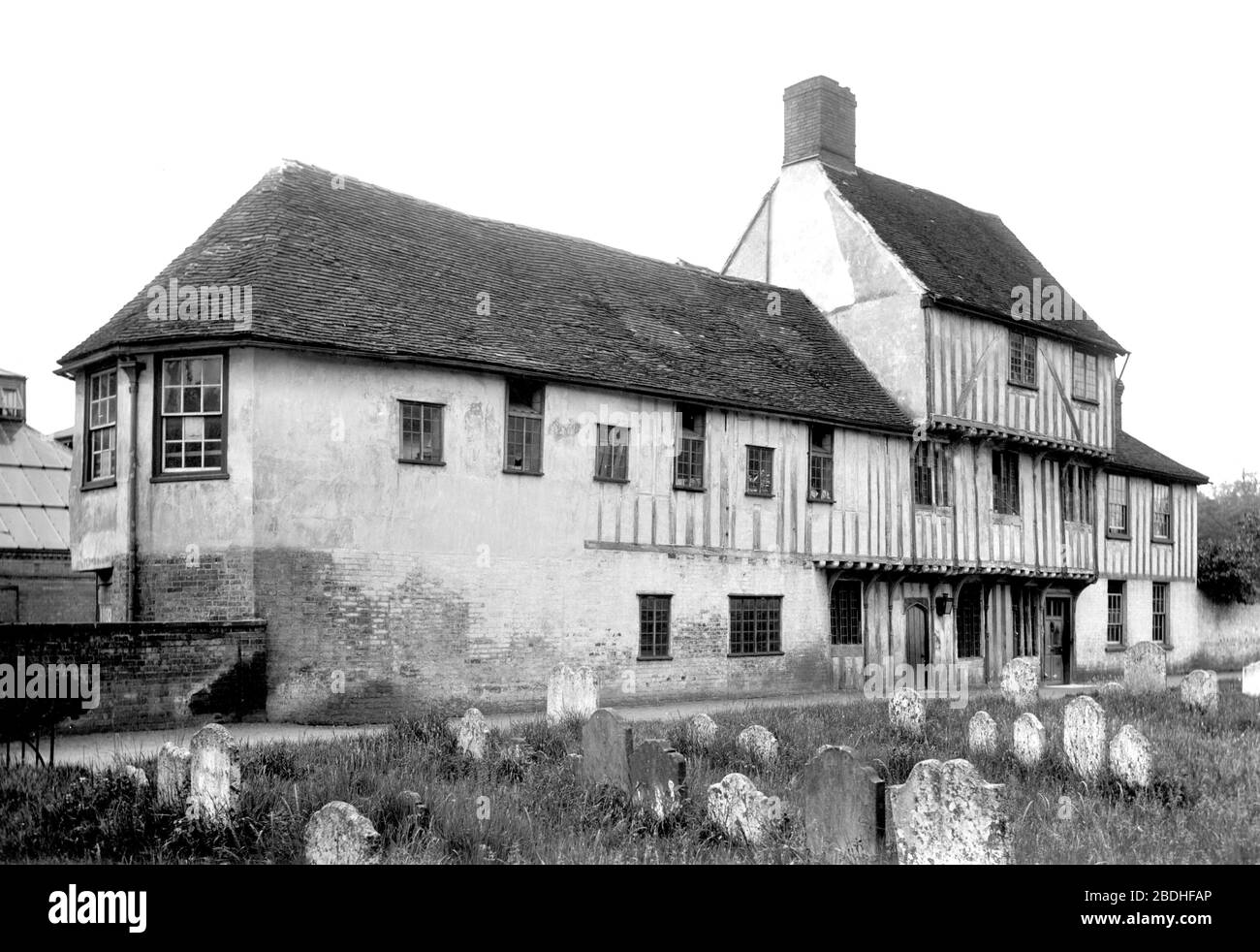 Hadleigh, the Guildhall 1922 Stock Photo Alamy