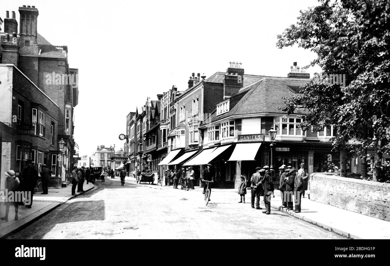 Maldon, High Street 1921 Stock Photo Alamy