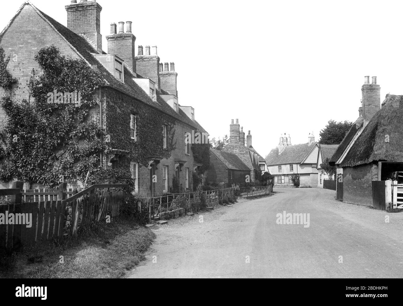 Houghton, the Village 1914 Stock Photo Alamy