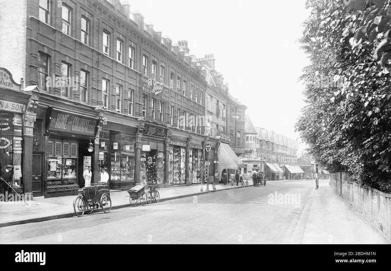 Harrow on the Hill, Station Road 1914 Stock Photo Alamy