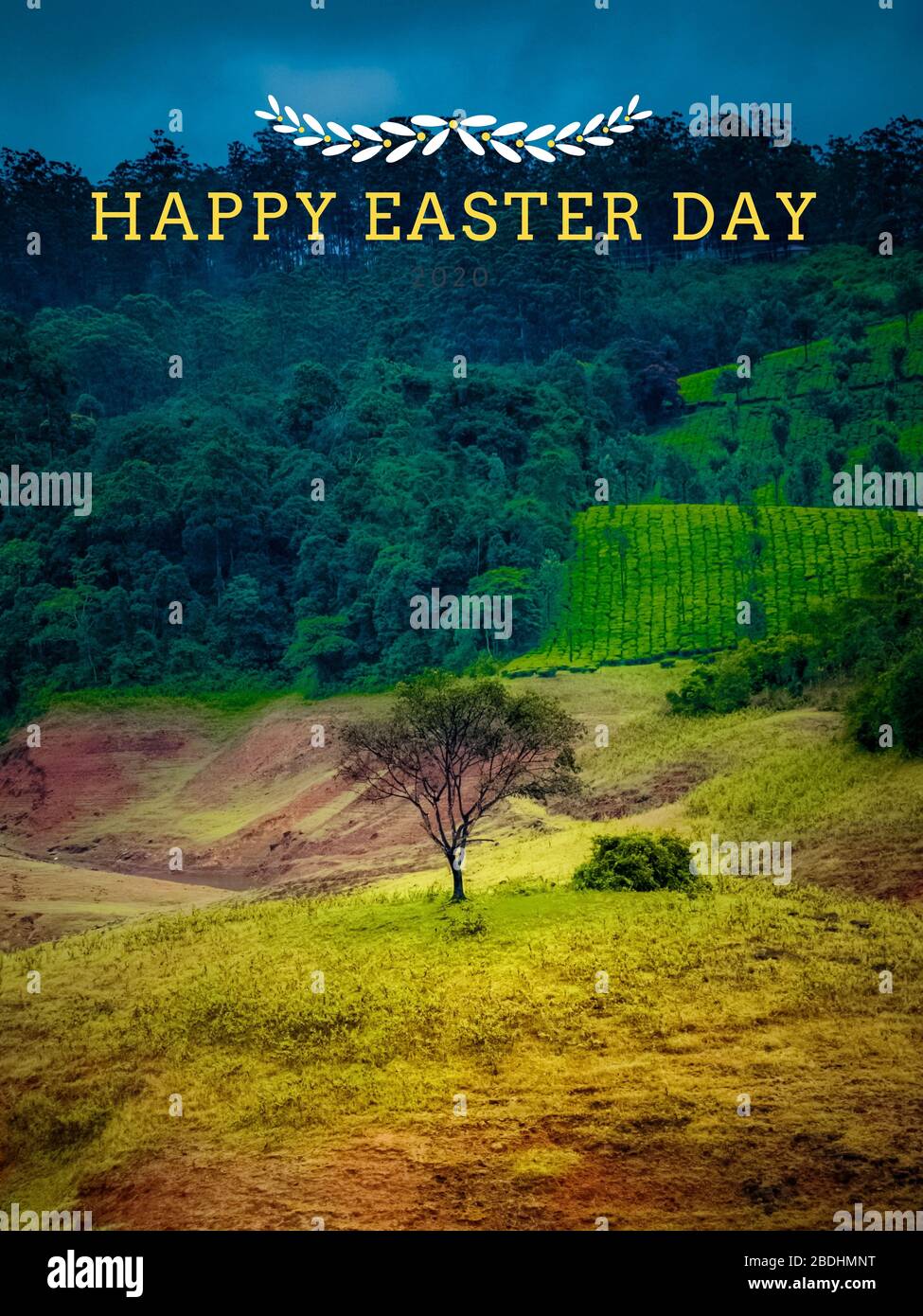 Happy Easter Day Stock Photo