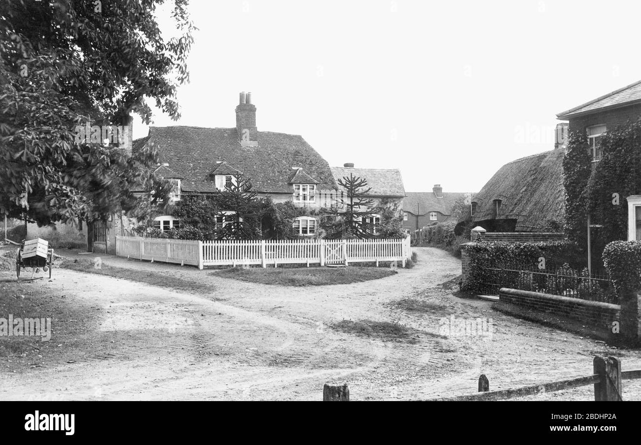 Kings Worthy, Village 1912 Stock Photo Alamy