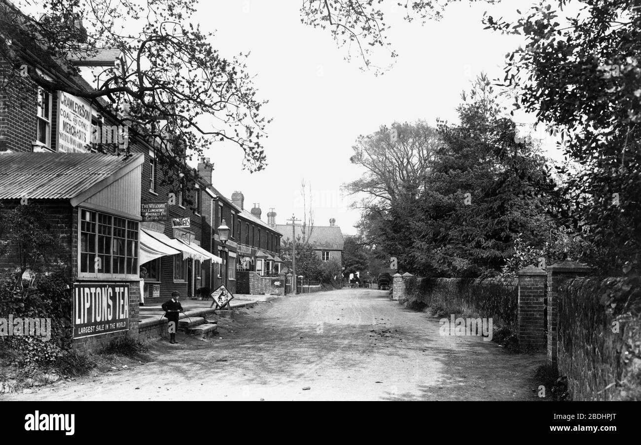 Liphook, New Town 1911 Stock Photo Alamy