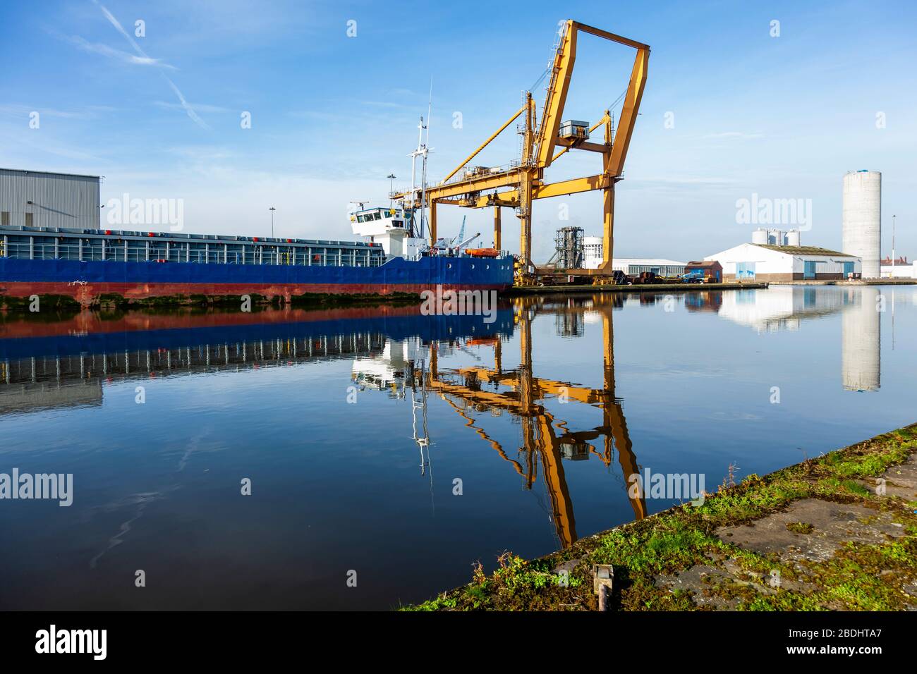 Blue ship hi-res stock photography and images - Alamy