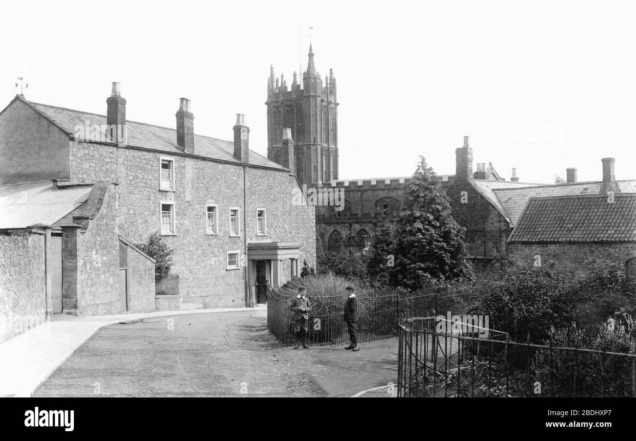 Ilminster, Court Barton 1907 Stock Photo Alamy