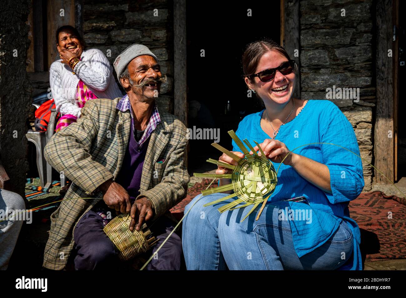 Crafts with Himalayan Indigenous Stock Photo
