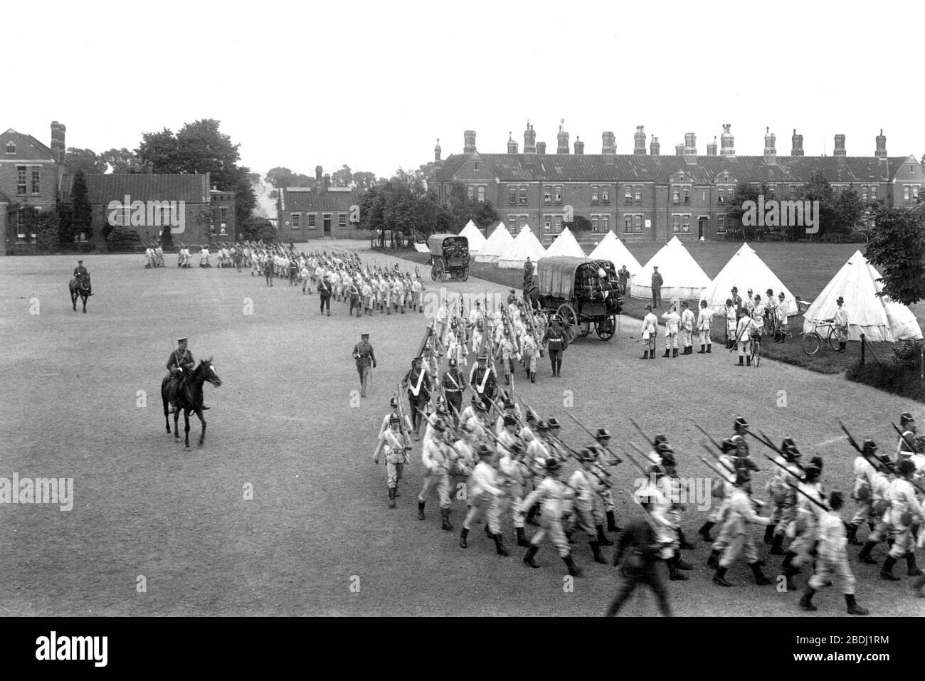 Stoughton, the Barracks 1906 Stock Photo Alamy