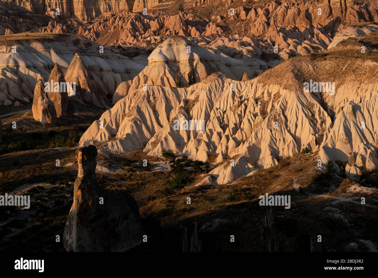 Goreme, Turkey - 28 August 2019 : Rose Valley in Cappadocia Stock Photo ...