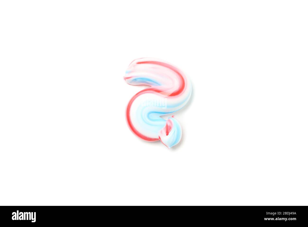 Toothpaste isolated on white background. Dental care Stock Photo - Alamy