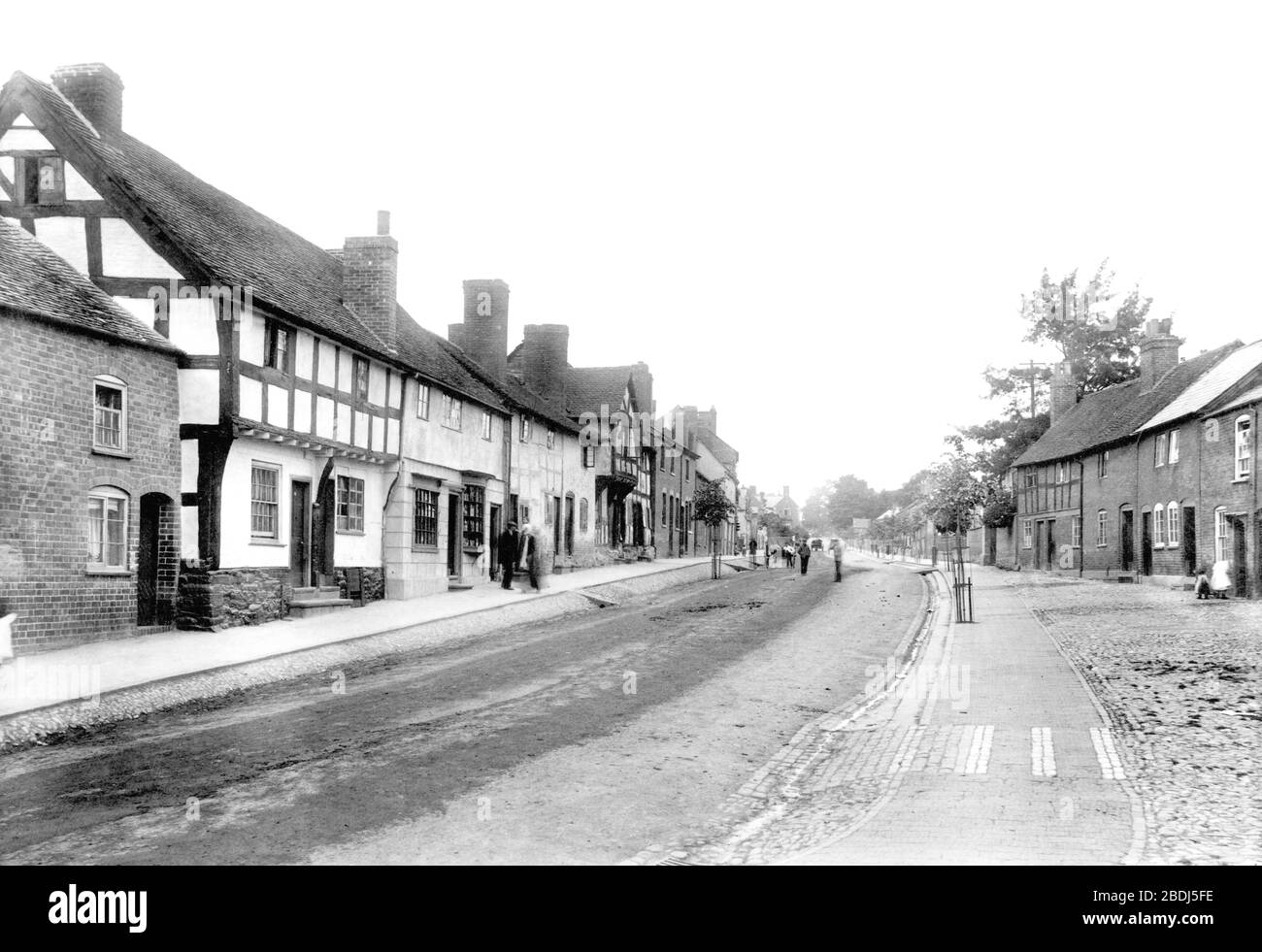 Leominster, Bargates 1904 Stock Photo Alamy