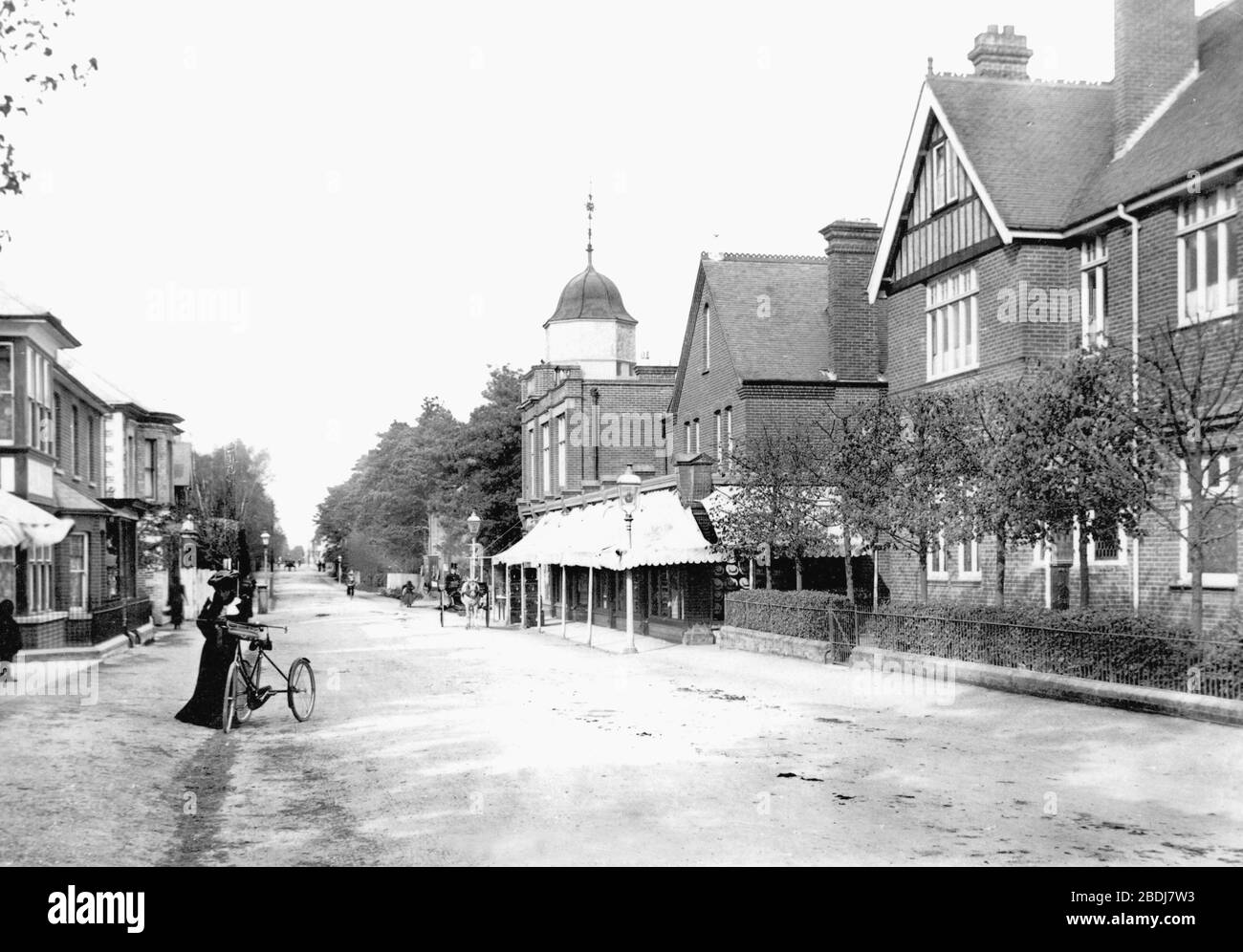 Fleet, Fleet Road 1903 Stock Photo Alamy