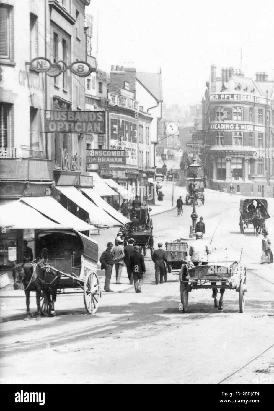 Bristol, the City Centre 1900 Stock Photo Alamy