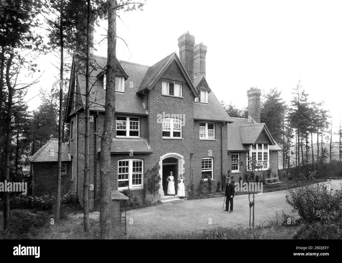 Haslemere, Cottage Hospital 1899 Stock Photo Alamy