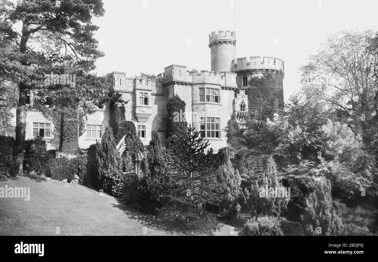 Devizes, the Castle 1898 Stock Photo - Alamy