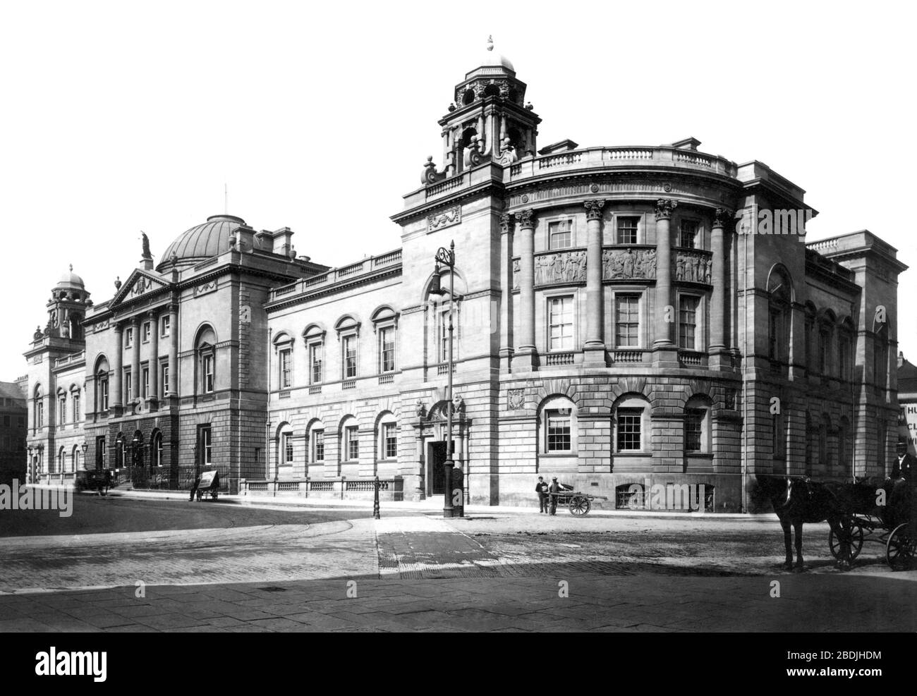 Bath, Municipal Buildings 1895 Stock Photo Alamy