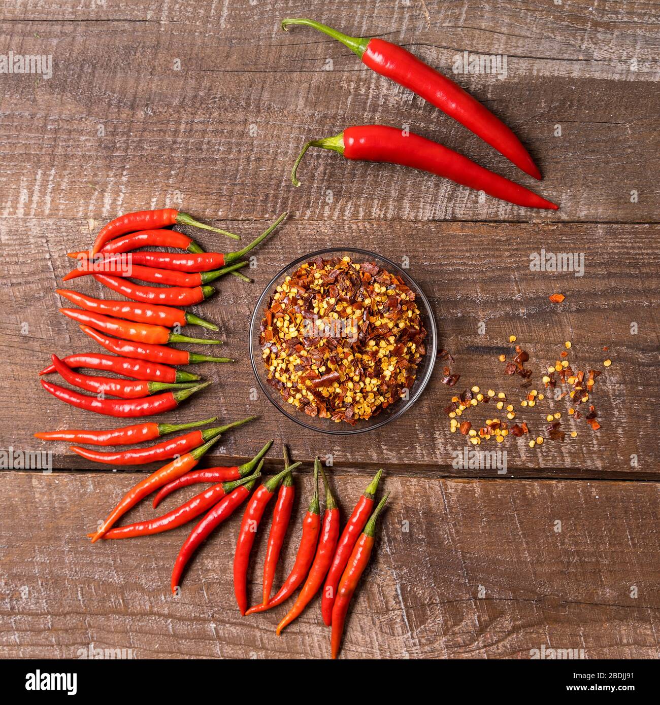 Hot chilli pepper sauce paste harissa, traditional Tunisia, Moroccan