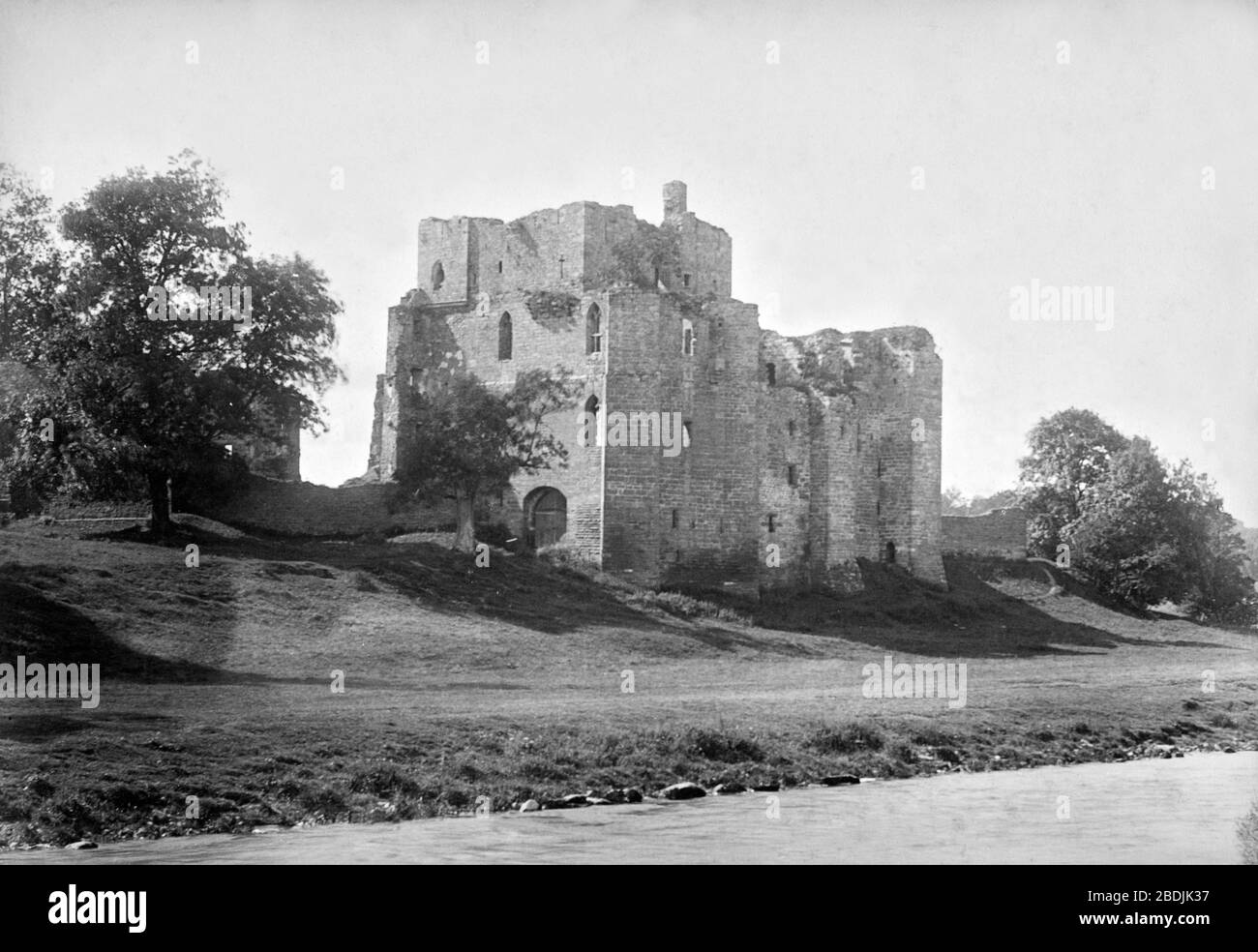 Penrith, Brougham Castle 1893 Stock Photo Alamy