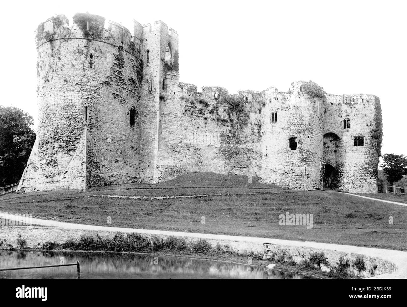 Chepstow, Castle 1893 Stock Photo Alamy