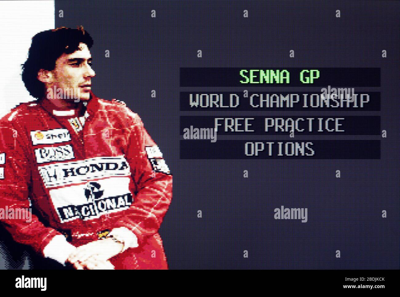 Ayrton Senna's Super Monaco GP 2 II - Sega Genesis Mega Drive - Editorial  use only Stock Photo - Alamy