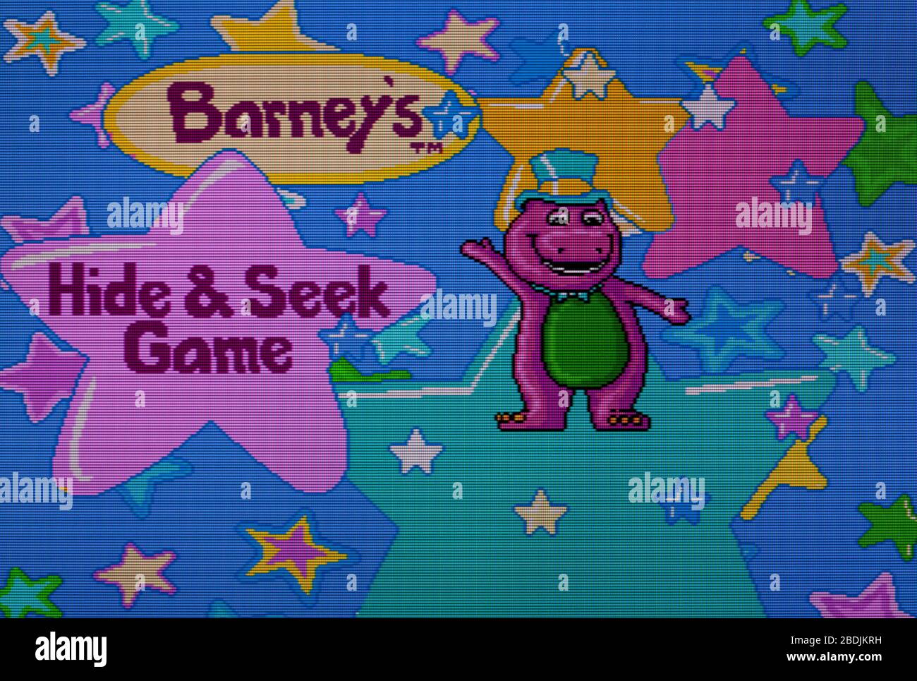 Barney's Hide & Seek Game - Sega Genesis Mega Drive - Editorial