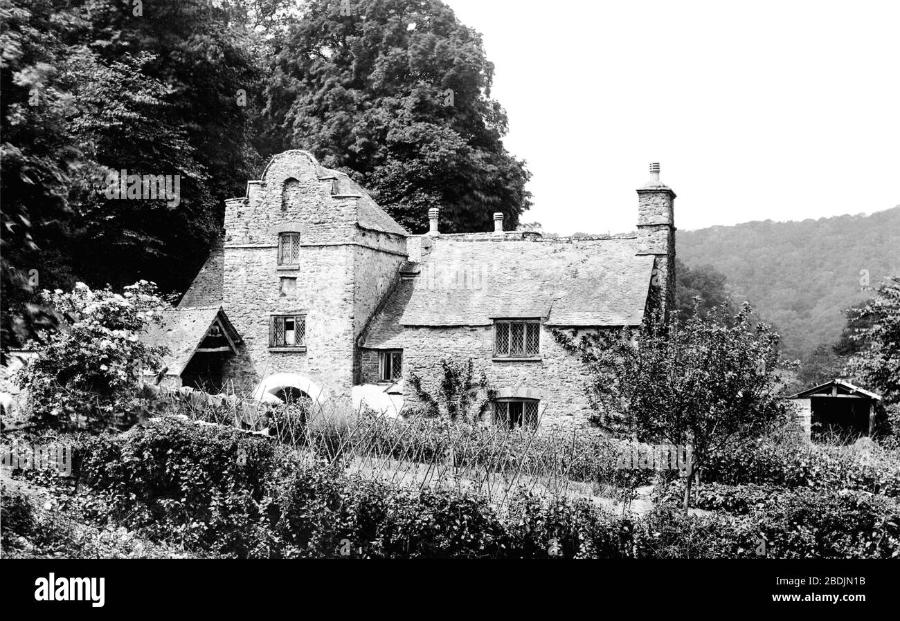 Newton Abbot, Ogwell Mill 1890 Stock Photo Alamy