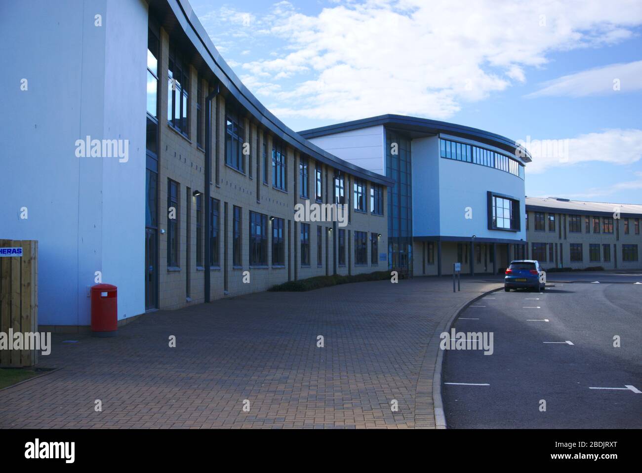 Berwickshire High School, Duns, Scottish Borders, UK Stock Photo