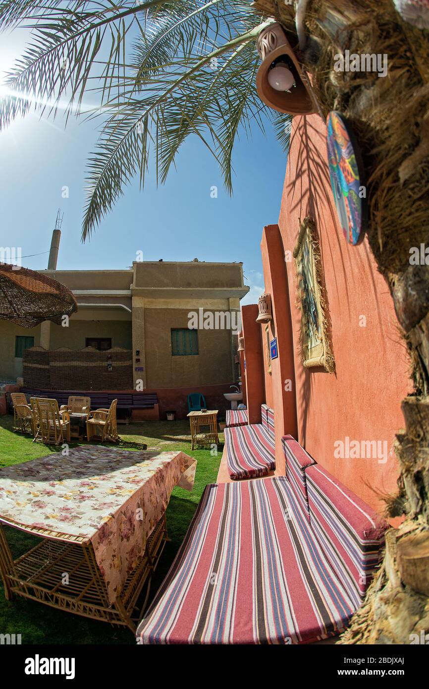 Tunis village. Oasis Fayoum. Egypt Stock Photo Alamy