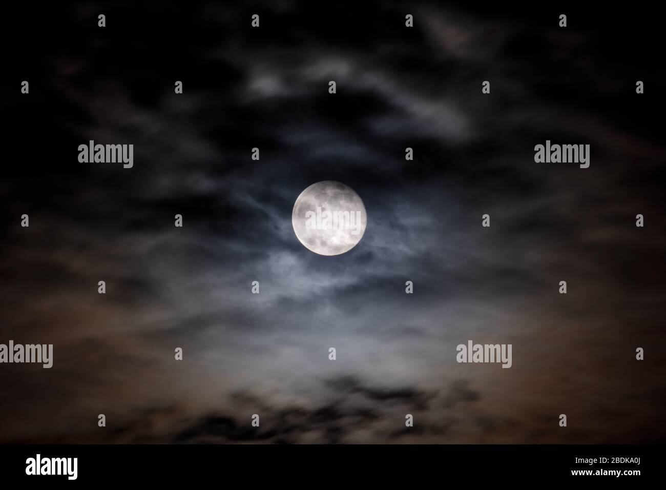 The First Full Moon Of Spring 2020 Stock Photo Alamy