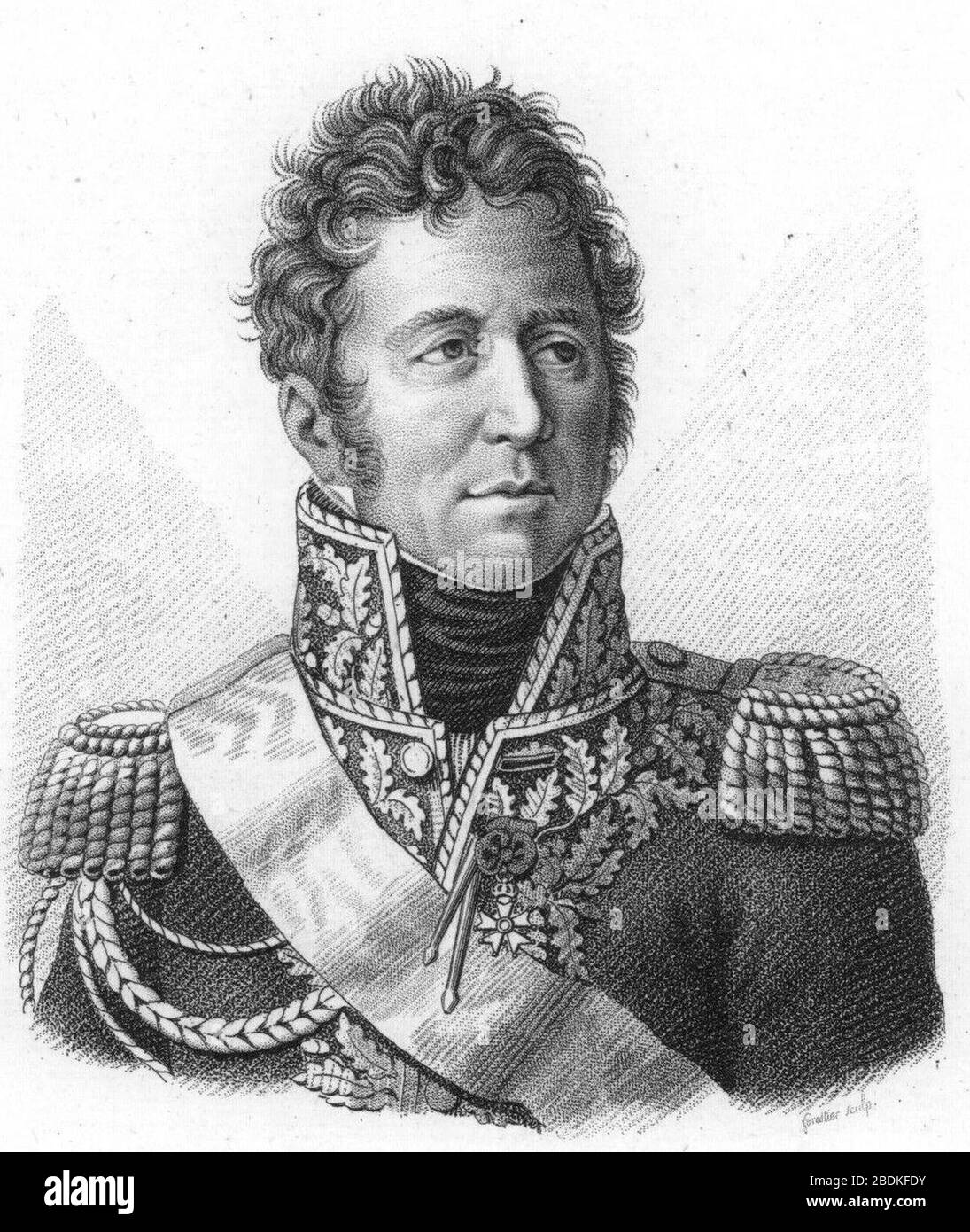 Général Jacques Alexandre Bernard Law Lauriston Stock Photo Alamy