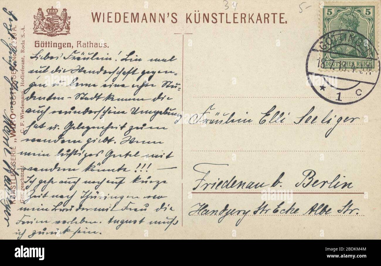 Göttingen, Niedersachsen - Rathaus (back Stock Photo - Alamy