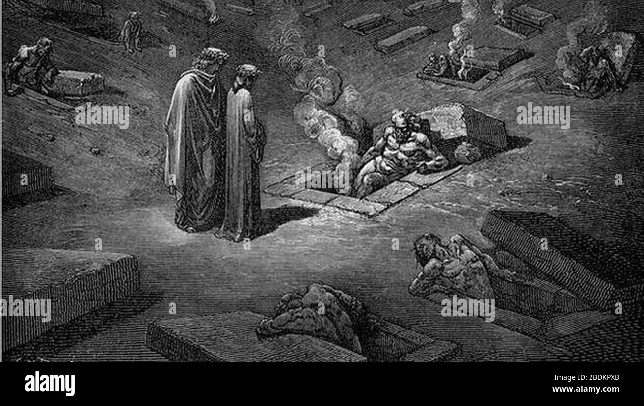 Dante Alighieri, The Divine Comedy, Inferno - Stock Image - C044/8411 -  Science Photo Library