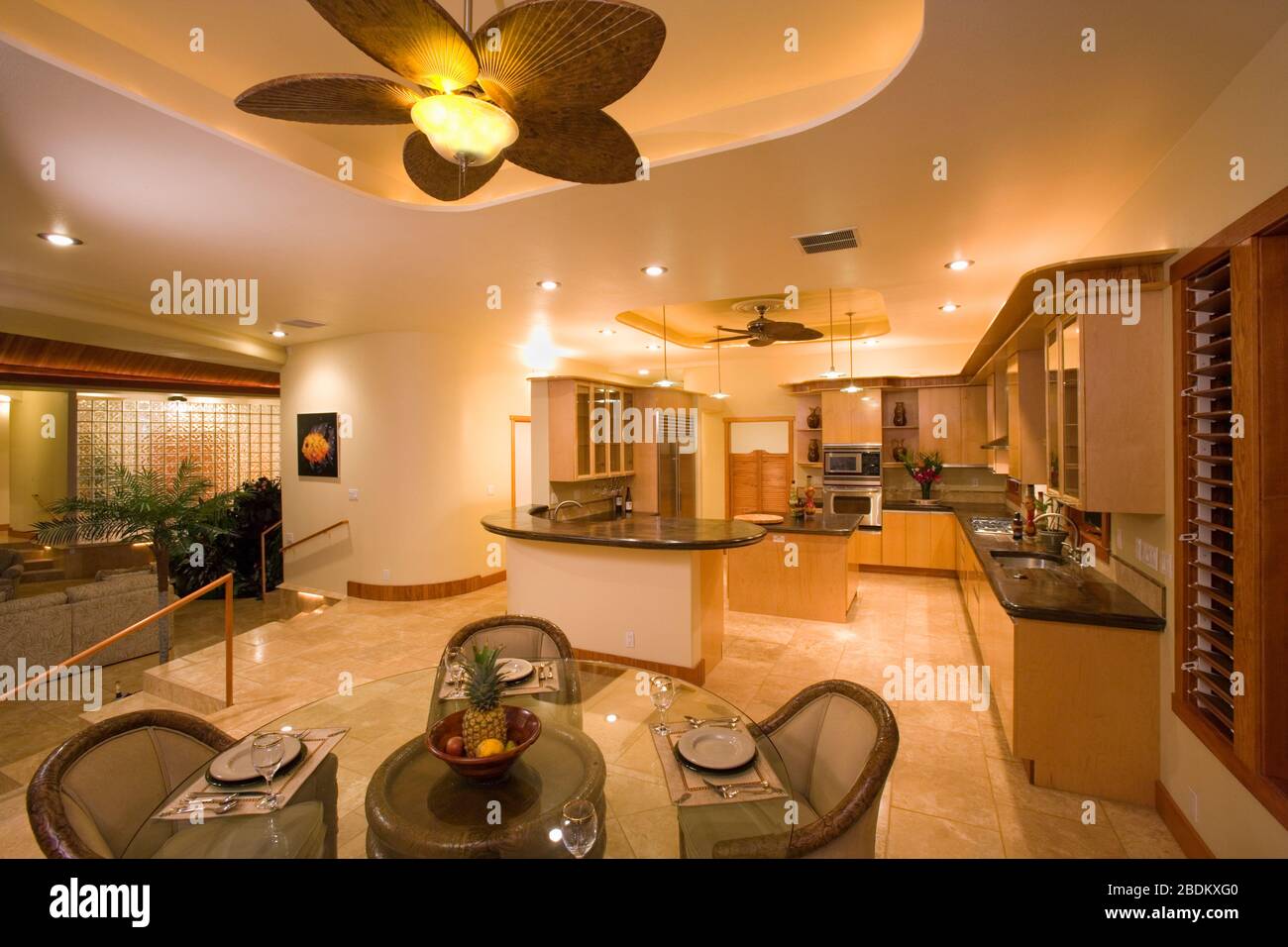 Picture of Gourmet kitchen and dining area of luxury home (property released) in ...