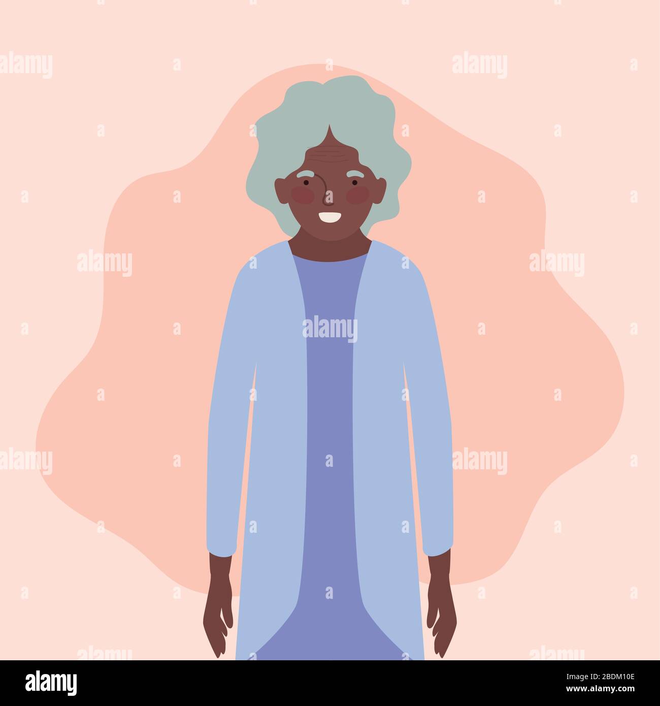 Grandmother avatar old woman vector design Stock Vector Image & Art - Alamy