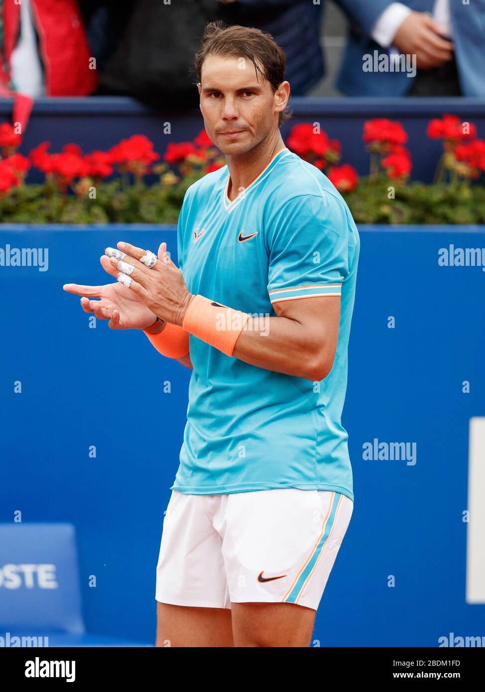 Rafael Nadal from Spain during the ATP 500 Barcelona Open Banc Sabadell 67  Trofeo Conde de Godo in Reial Club Tenis de Barcelona on 25 of April of 201  Stock Photo - Alamy