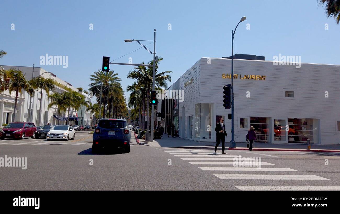 Original Rodeo Drive In Driving through exclusive rodeo drive hi-res stock photography and ...