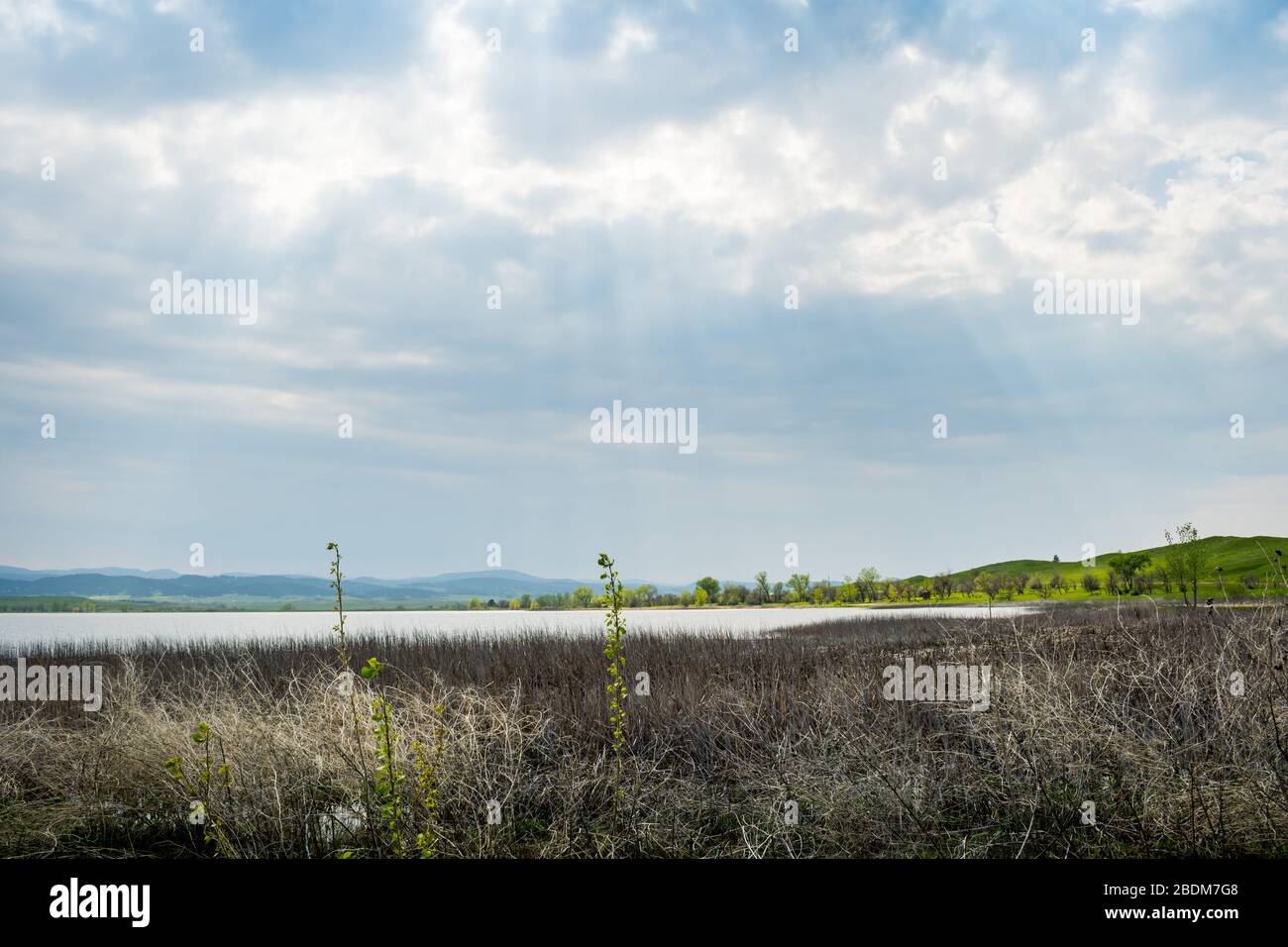 The Fort Meade Recreational Area in Sturgis, South Dakota Stock Photo
