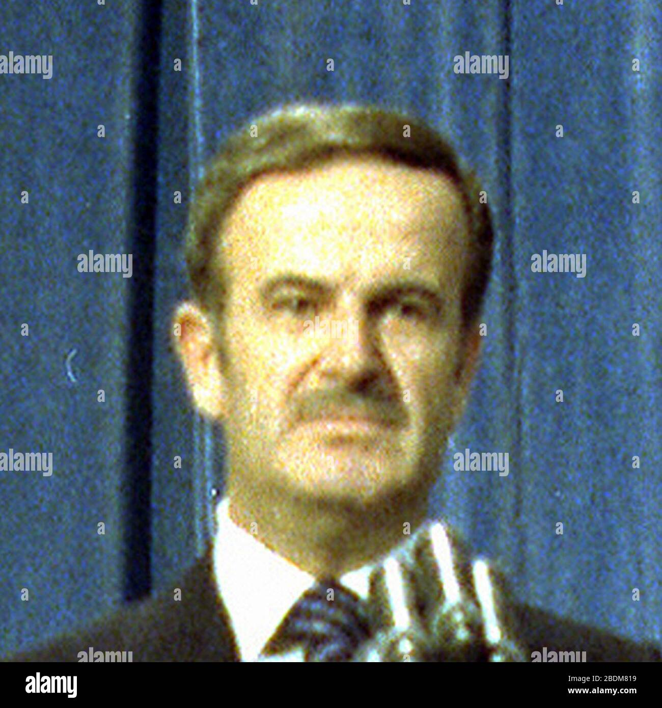 Hafez Al-Assad 1977. Stock Photo
