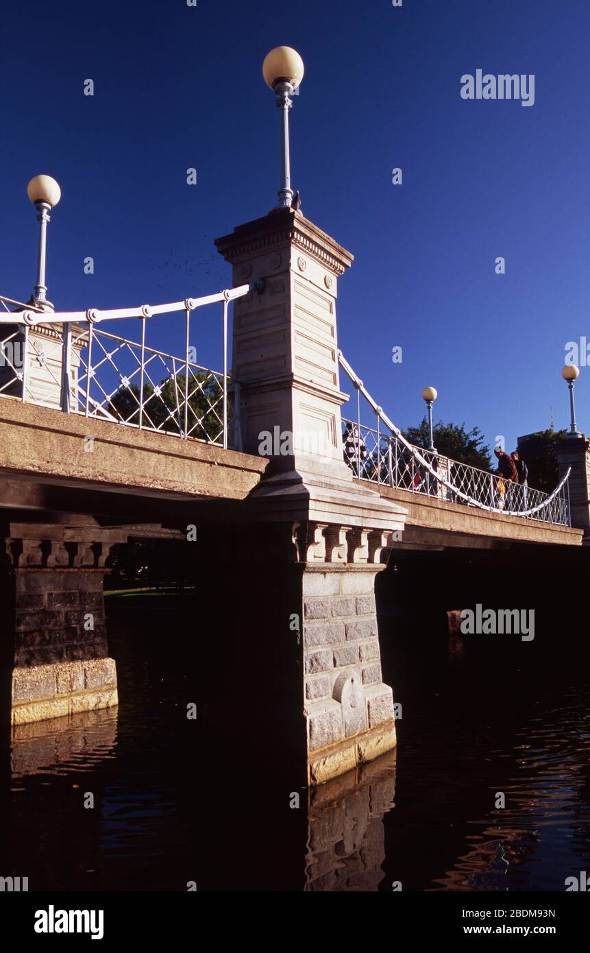 Lagoon Bridge, Public Garden, Boston, Massachusetts Stock Photo Alamy
