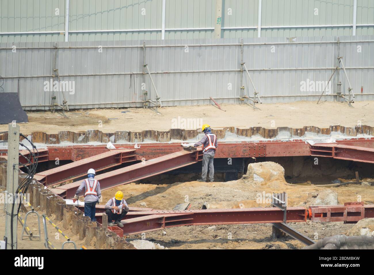 Concrete Building Construction Process